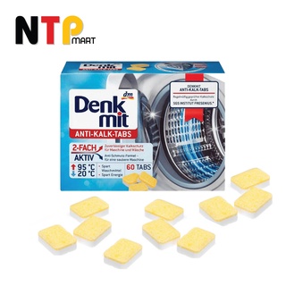 Viên Tẩy Đa Năng Vệ Sinh Lồng Giặt Denkmit Anti Kalk Tabs nhập khẩu Đức