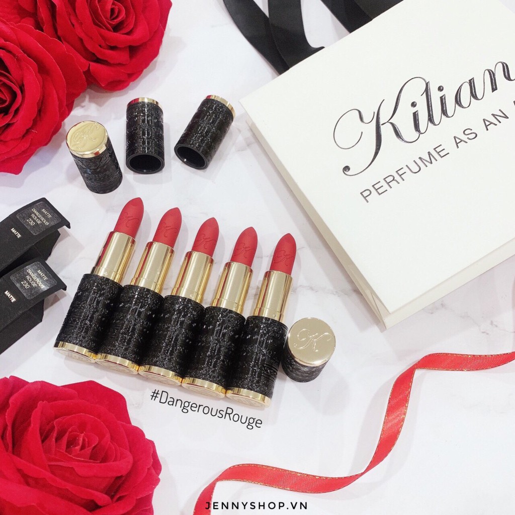 Son Thỏi Highend Hương Nước Hoa Kilian Le Rouge Parfum Lipstick Matte