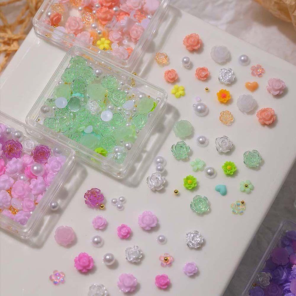 Phụ Kiện Trang Trí Móng Tay 3D Nhiều Kích Cỡ Thời Trang Dành Cho Nữ