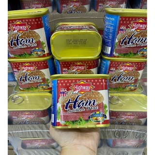 Thịt heo đóng hộp ham luncheon meat hightway 340g thơm ngon bổ dưỡng của mỹ