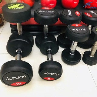 Tạ tay cao su Jordan (Goldnova) 17,5kg [1 quả ]