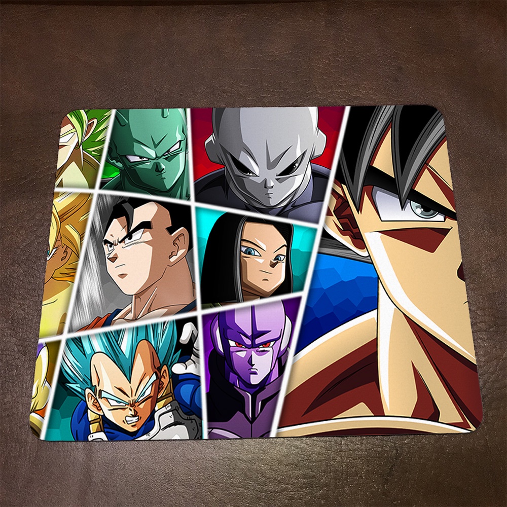 Lót chuột máy tính Anime Dragon Ball Super Wallpapers 1 Mousepad cao su êm ái. Nhận in theo yêu cầu