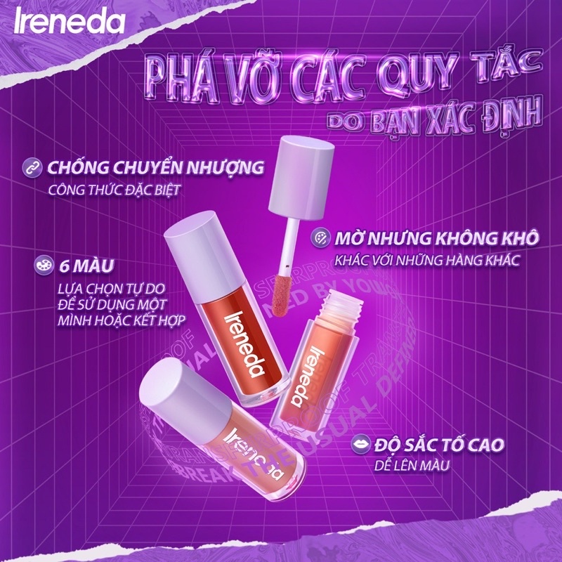 Son Dưỡng Môi Ireneda Vitamin E Mịn Lì