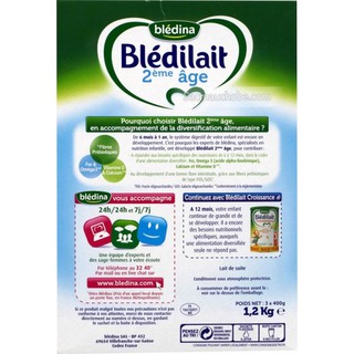 Sữa Bledilait 2 - 1,2kg