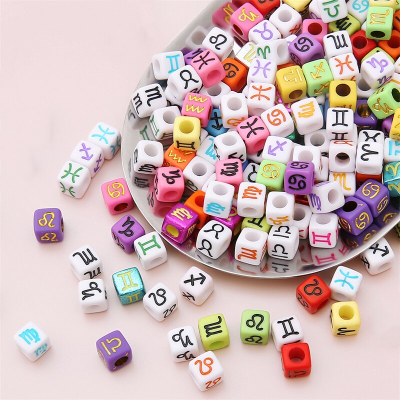 Bộ 50 hạt xâu chuỗi hình chòm sao dùng để làm trang sức