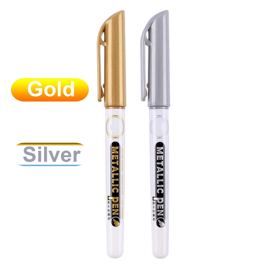 Bộ 2 / 6 Cái Hiệu NIUYOU|Bút Vẽ Acrylic Thủ Công|Bút Đánh Dấu Vĩnh Viễn Hình Chiếc Lá