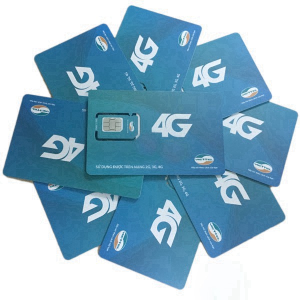 Sim 4G Viettel V120 gói 2GB/ngày (60Gb/tháng) + 50 Phút gọi ngoại mạng giống sim V90 - cửa hàng sim giá rẻ 2 MNBB