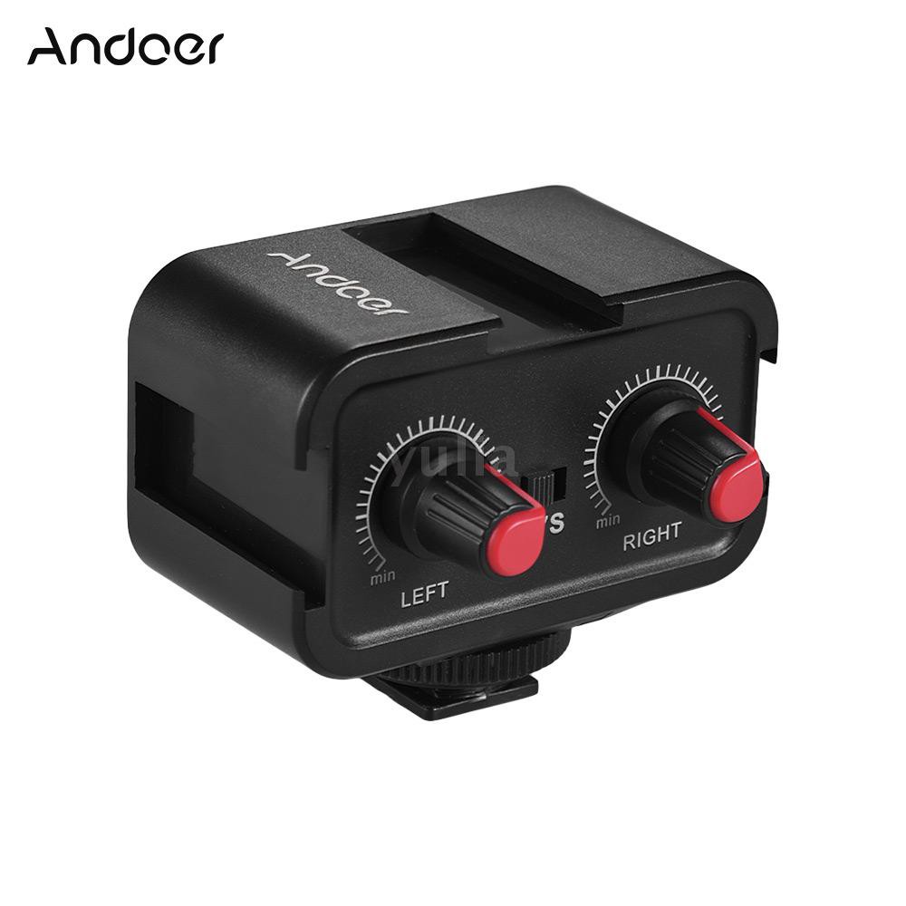 Đầu nối chuyển đổi âm thanh Andoer WS-VS jack cắm 3.5mm chuyên dụng