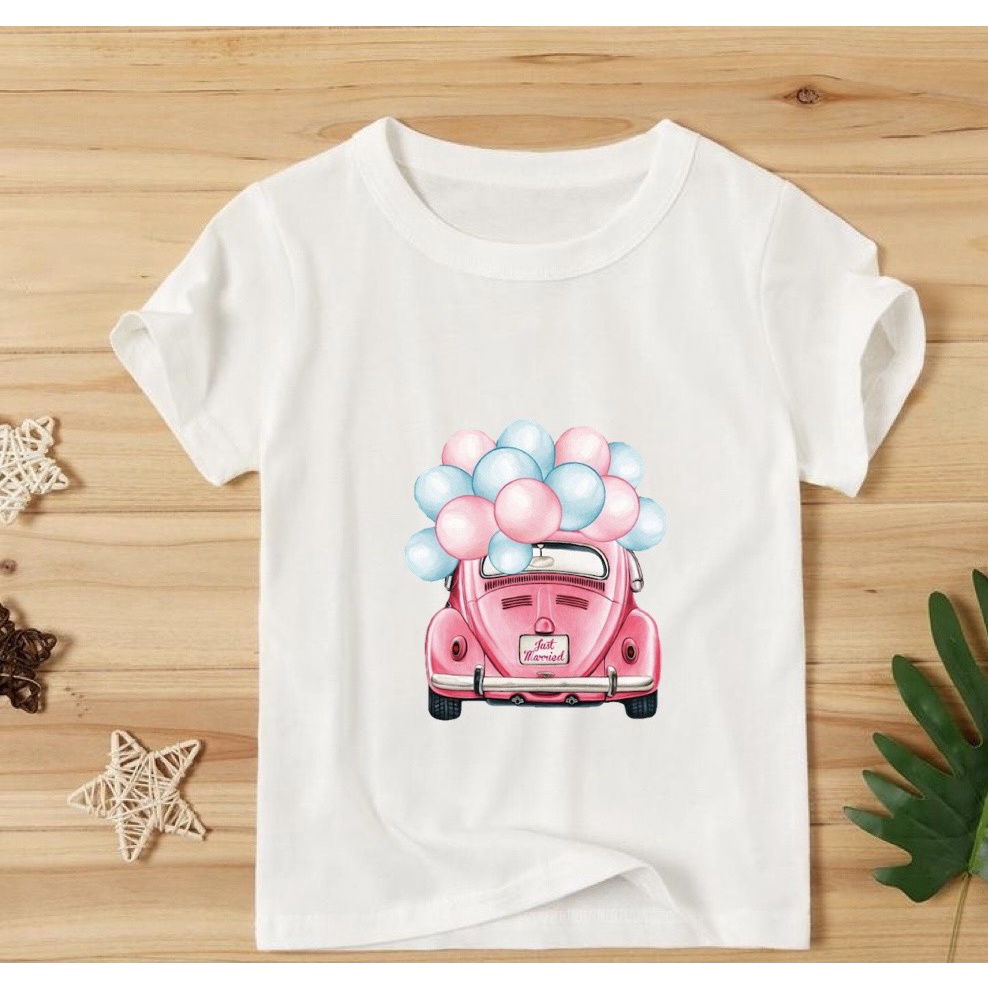 áo thun cho bé gái dễ thương