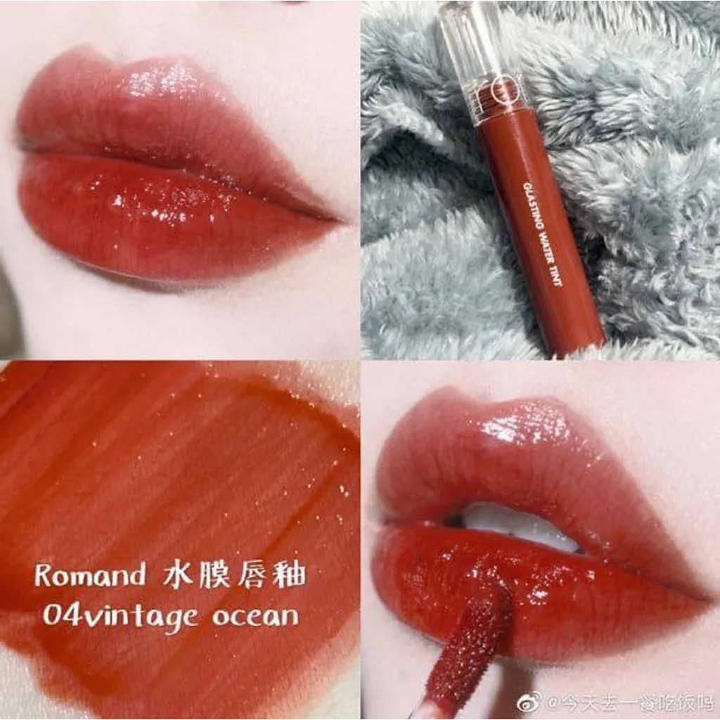 [Màu Mới] Son Romand Glasting Water Tint nước siêu lì 2021 (Có Sẵn) | BigBuy360 - bigbuy360.vn