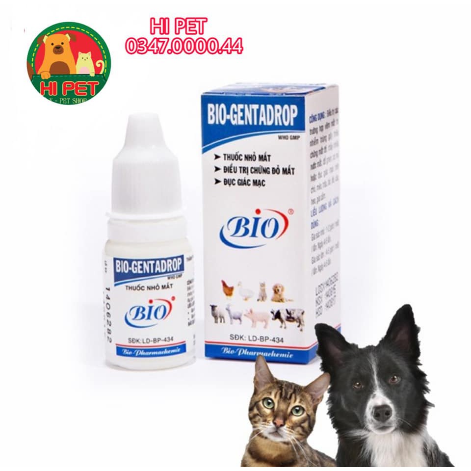Nhỏ Mắt Bi-o Chó Thú Cưng