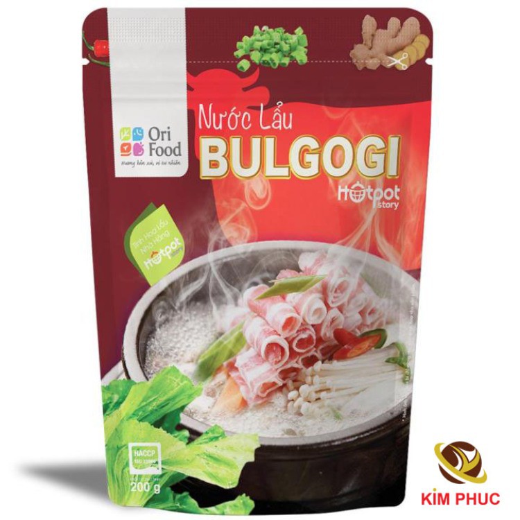 Nước cốt lẩu Bulgogi Hotpot Story túi 200g