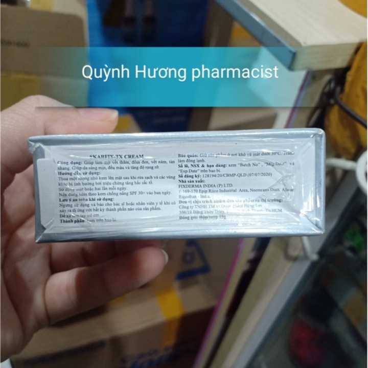 Kem dưỡng da SKARFIX TX Cream 15g giúp giảm thâm,đẹp da.