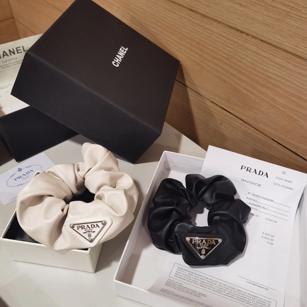 Mới Trong Re - Scrunchie Da WOMEN HAIRBAND