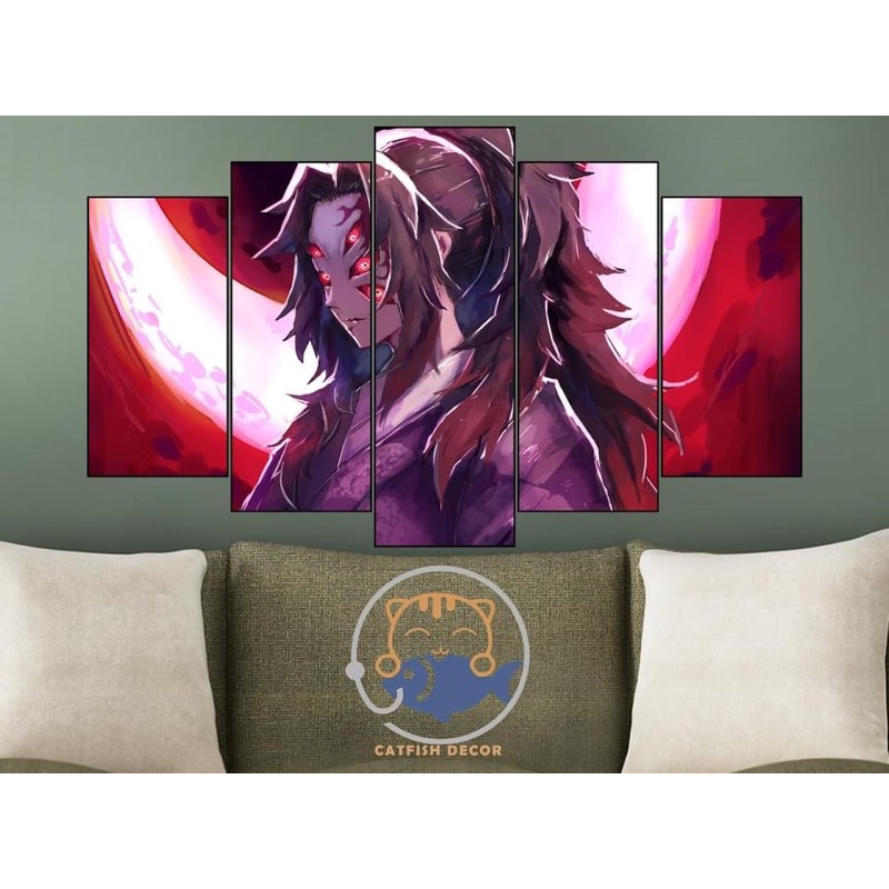 Tranh dán tường decor phòng KIMETSU NO YAIBA - DEMON SLAYER