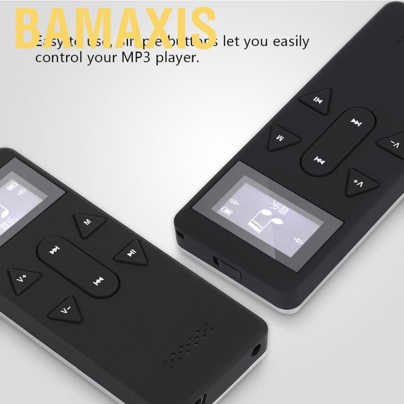 Bộ Máy Nghe Nhạc Mp3 Mini Bamaxis Chất Lượng Cao