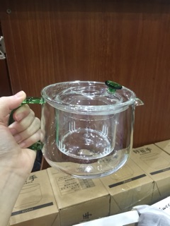Ấm pha trà thuỷ tinh lõi lọc 650ml