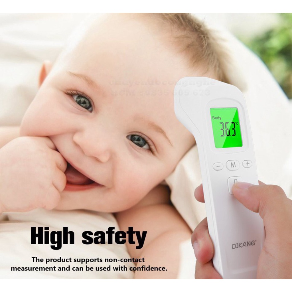 Nhiệt Kế Hồng Ngoại Dikang Hg02-Vi Cầm Tay Không Tiếp Xúc Cho Người Lớn Và Trẻ Em ( CDCN_41 )