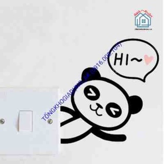 Decal dán ổ điện nhiều mẫu 10*13cm (ấn để chọn mẫu) (c1)