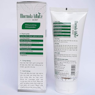 Sữa rửa mặt Morinda White sạch mụn giữ ẩm cho da