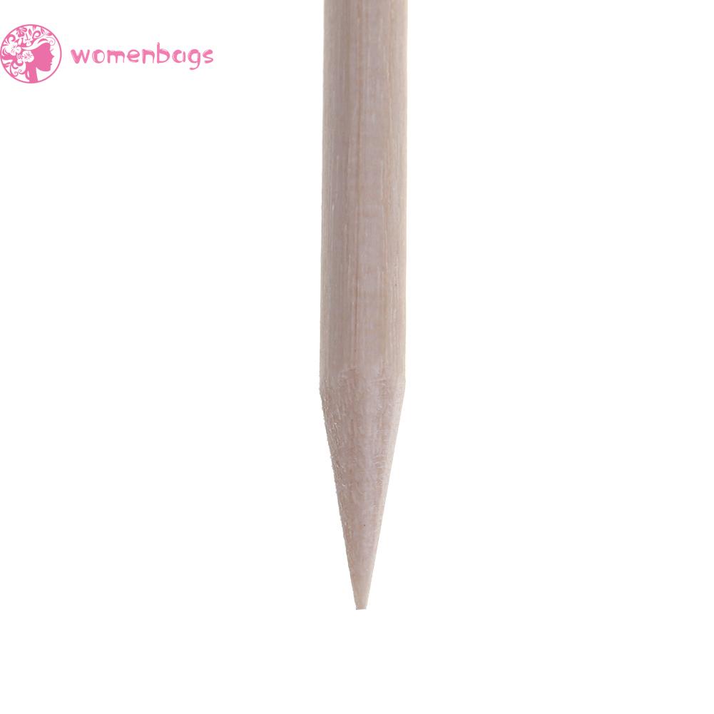 Túi 100 Que Gỗ Làm Sạch Biểu Bì Da Tiện Dụng<br>