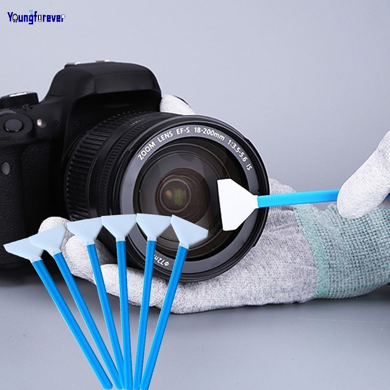 Bộ 12/16mm Tăm Bông Mềm Vệ Sinh Bàn Phím Máy Ảnh DSLR