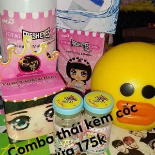 Combo thái kèm cốc rửa lens. 175k