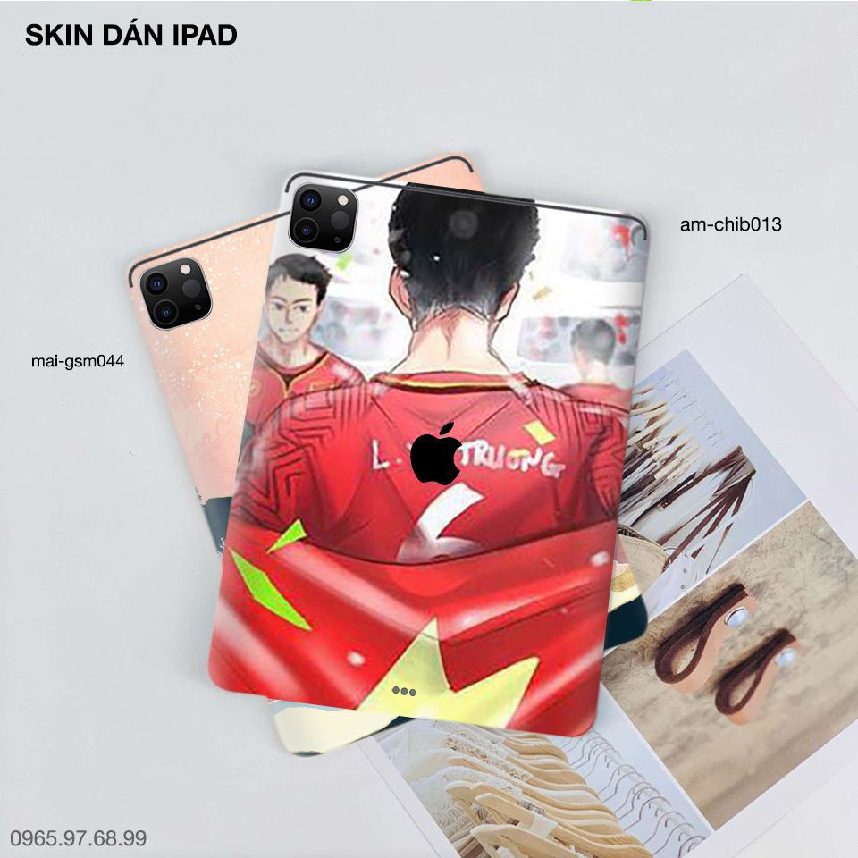Skin dán iPad in hình Bùi Tiến Dũng - U23 VietNam - Chib013 (inbox mã máy cho Shop)