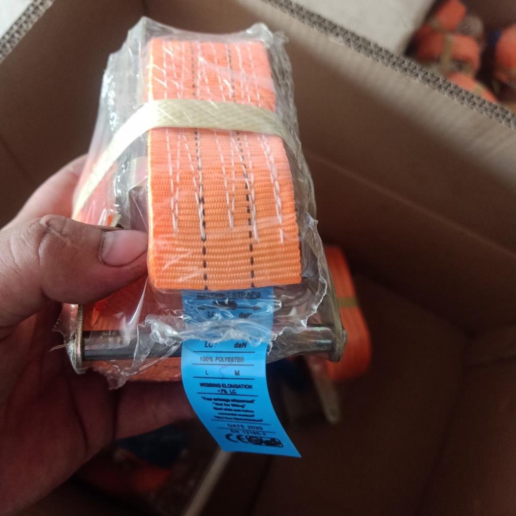 Dây chằng hàng tăng đơ bản 50mm dài 3 met - 12 met tải trọng 3 tấn cáp thép giá sỉ
