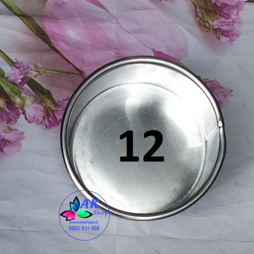 KHUÔN TRÒN ĐẾ LIỀN SIZE 12 (GIA CÔNG)
