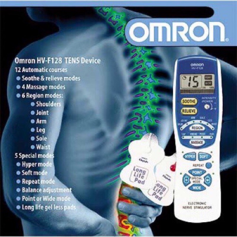 Máy Massage Omron HV-F128 ( hàng chính hãng)