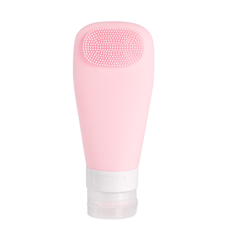 Bộ Chai Silicone Đựng Dầu Gội Chống Rò Rỉ Có Thể Đổ Đầy Tiện Lợi Du Lịch