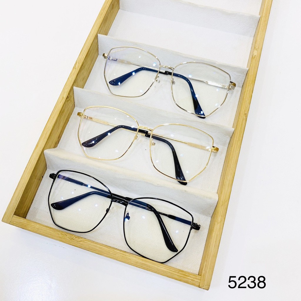 Mắt kính thời trang Gọng cận form vuông vát cạnh Retro cá tính phong cách Ulzzang