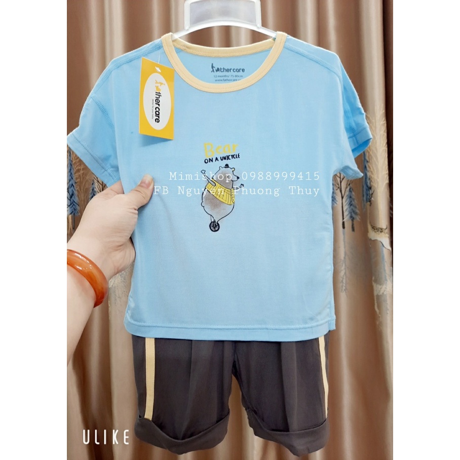 Bộ father care mẫu mới 2022 cho bé trai