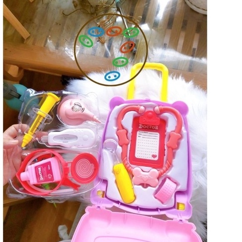 Bộ Đồ Chơi Vali Bác Sĩ Cho Bé Tập Làm Bác Sĩ