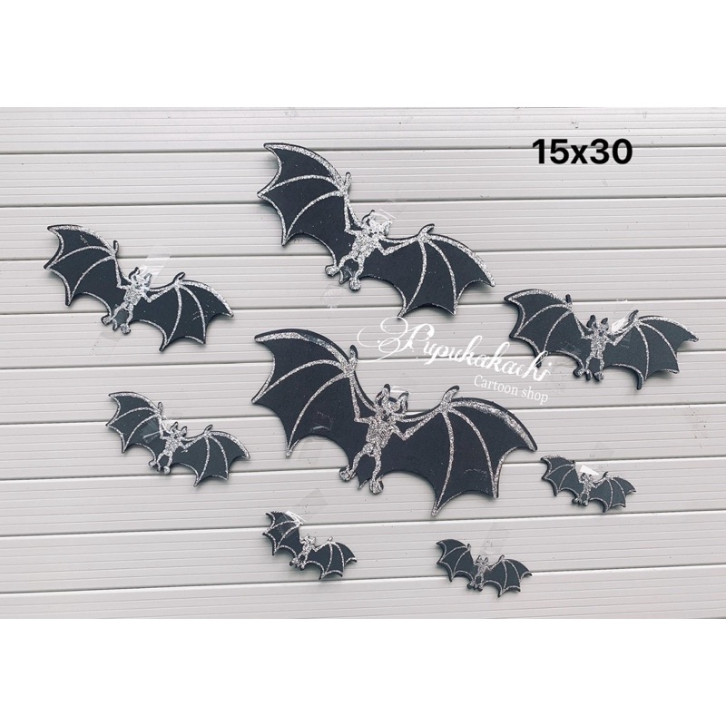 Hình dán bằng mút xốp trang trí Halloween nhiều mẫu