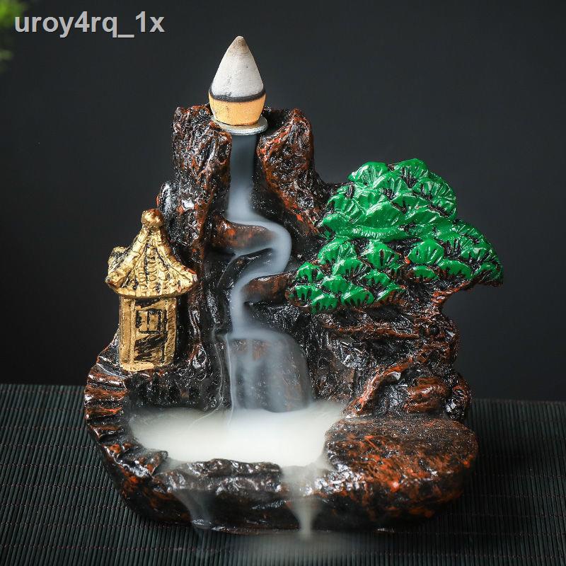 ₪ ﺴ HOT- ℡ Tháp hương trầm hương gỗ đàn hương trong nhà phòng ngủ bếp thơm nhà vệ