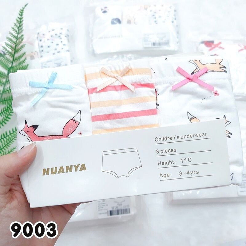 (Link 2) Set 3 quần chip đùi bé gái Bigbaby nhiều mẫu dễ thương cho bé 12-40KG