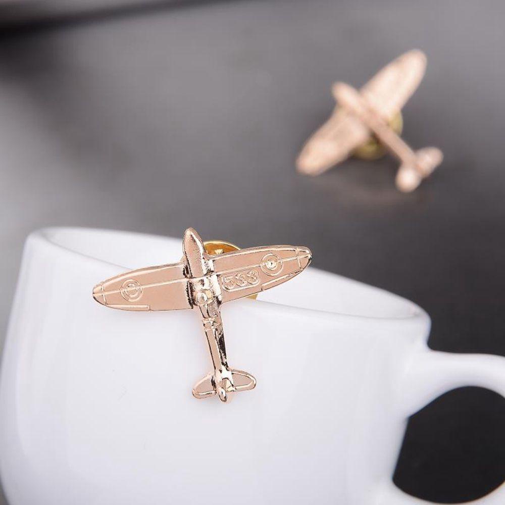 Cài Áo Hình Máy Bay Phong Cách Retro