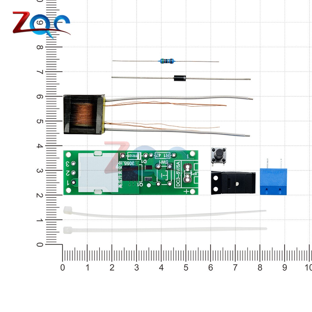 Bảng Mạch Đánh Lửa Điện Áp Cao dc 3-5v 3a hv-1 Cb-1