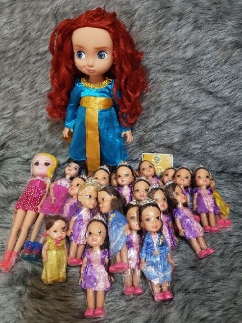 Đồ chơi Búp Bê 15 cm Công Chúa Nhỏ Disney Mini Princess Doll