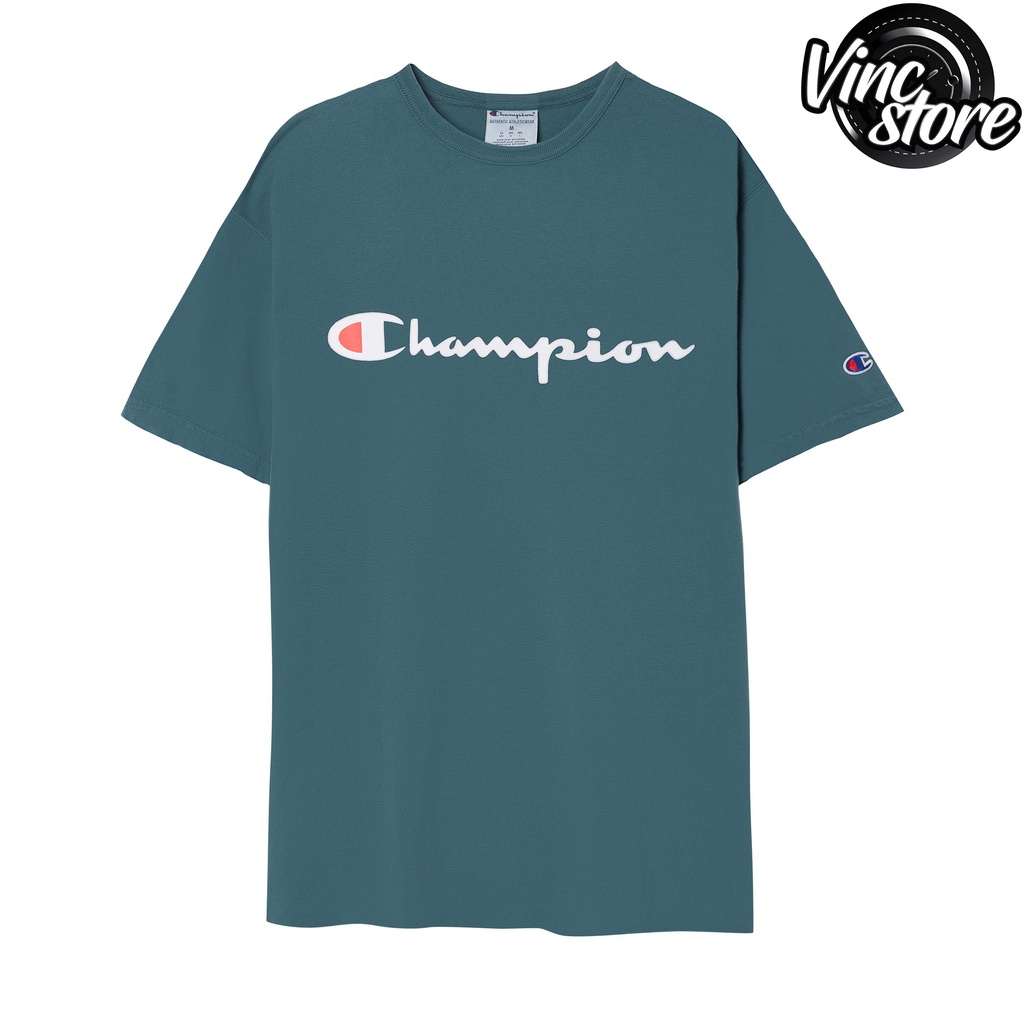 Áo thun Champion Dyed Printed Logo unisex chính hãng