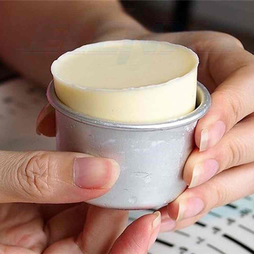 Bộ 3 khuôn làm bánh đế rời 2 inch bằng hợp kim nhôm chất lượng cao