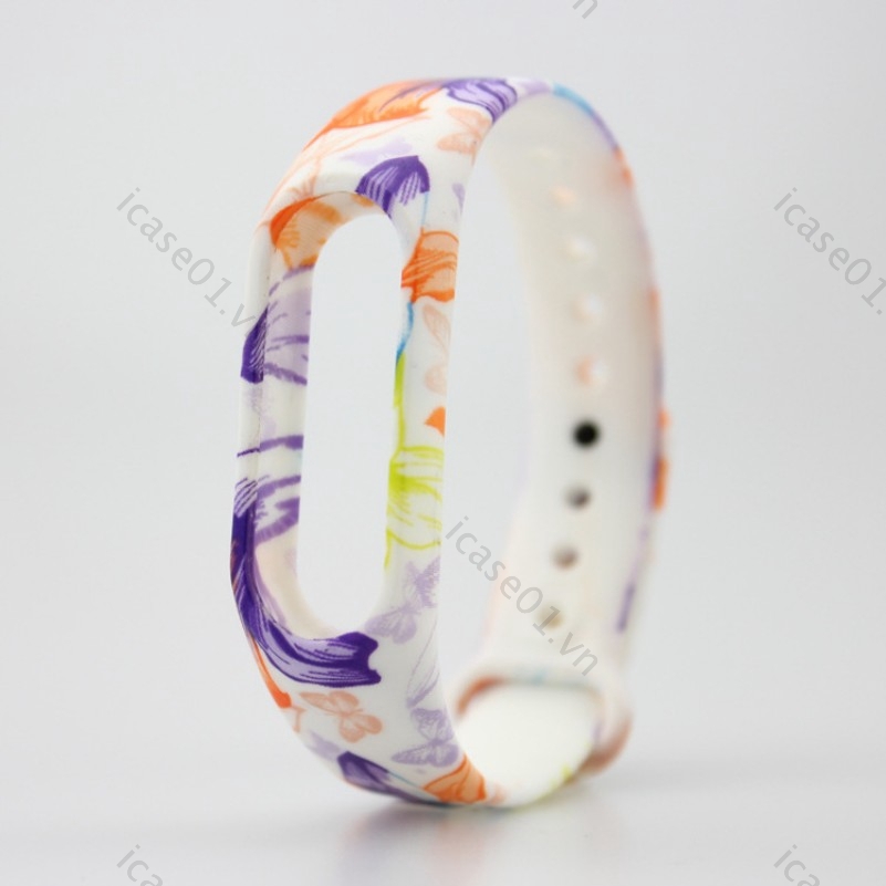 Dây Đeo Bằng Silicone Nhiều Màu Cho Đồng Hồ Thông Minh Xiaomi Mi Band 2  Band2 strap