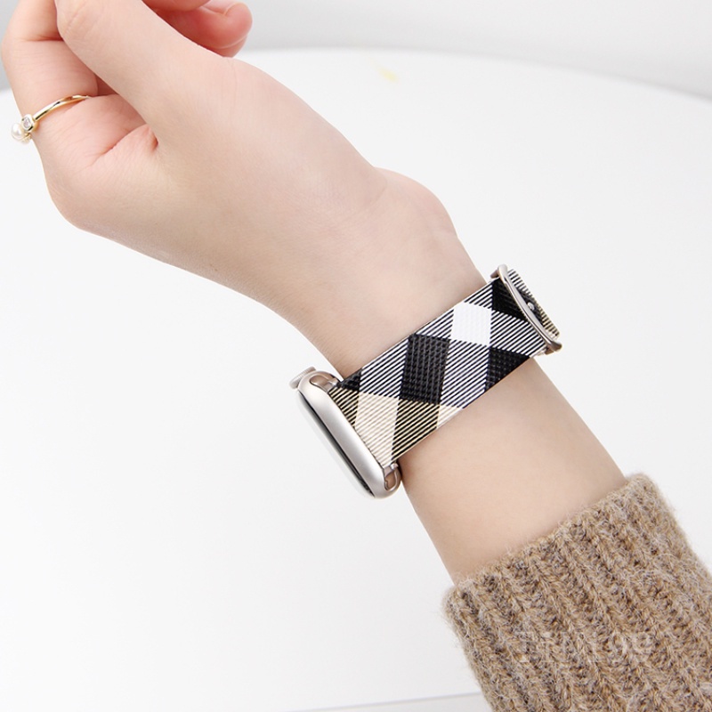 Dây Đeo Bằng Da Thật Cao Cấp 45mm Cho Apple Watch Series 7/SE/6/5/4/3/2 38/41/40/42 44mm