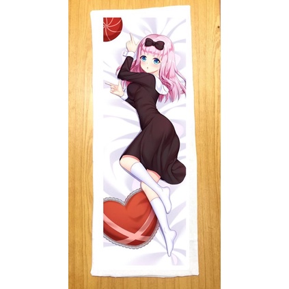 Gối ngủ anime Love is war dài 40cm x 1m / Gối ôm dài Love is war