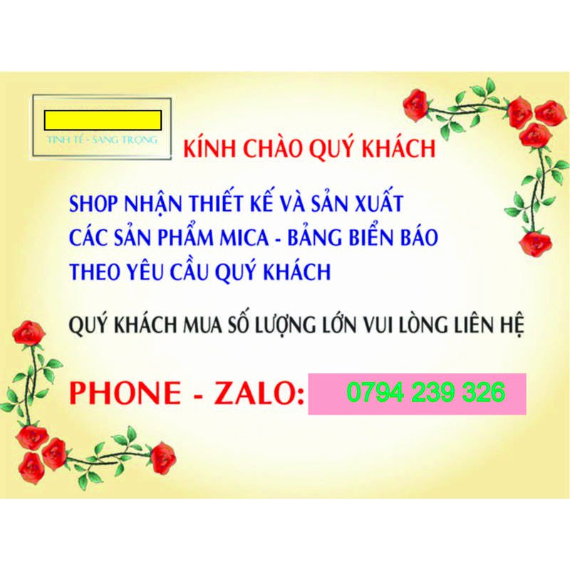 Menu mica A5 15 x 21 cm