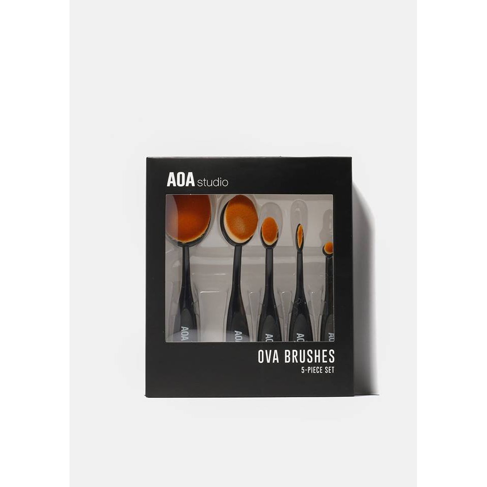 Set cọ muỗng AOA Studio Oval Brushes