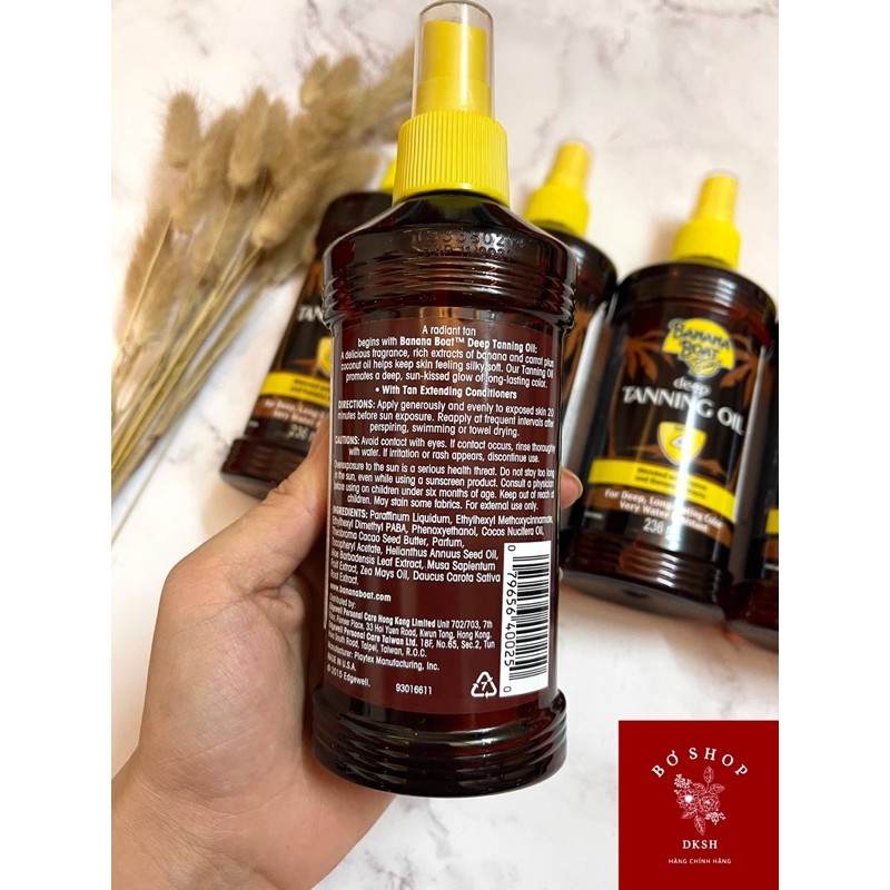 Dầu tắm nắng Banana Boat SPF15  - Hàng chính hãng DKSH