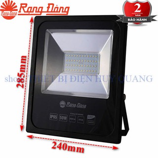 Đèn pha led chiếu rọi 50w rạng đông d cp05l/50w